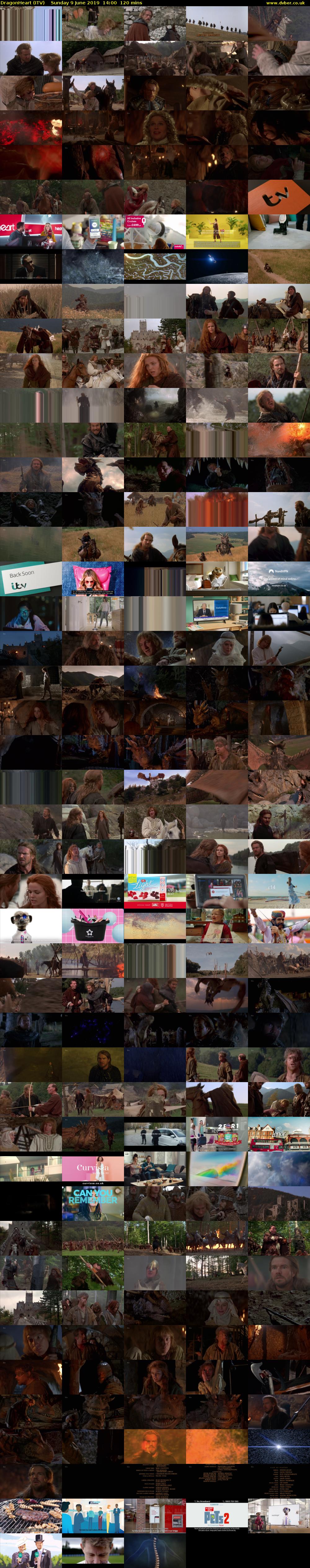 DragonHeart (ITV) Sunday 9 June 2019 14:00 - 16:00