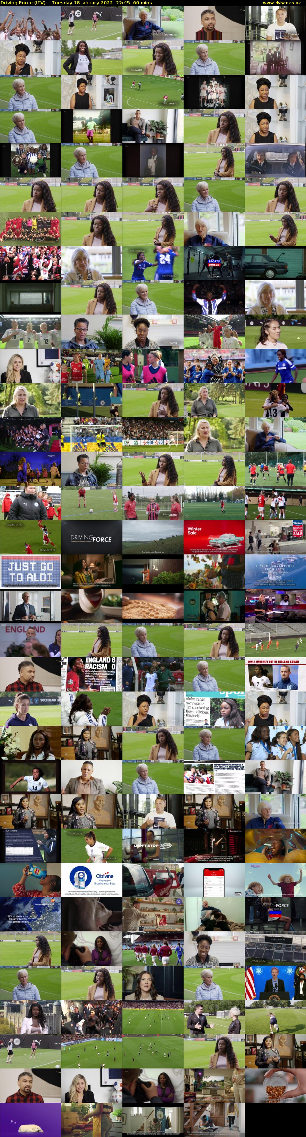 Driving Force (ITV) Tuesday 18 January 2022 22:45 - 23:45