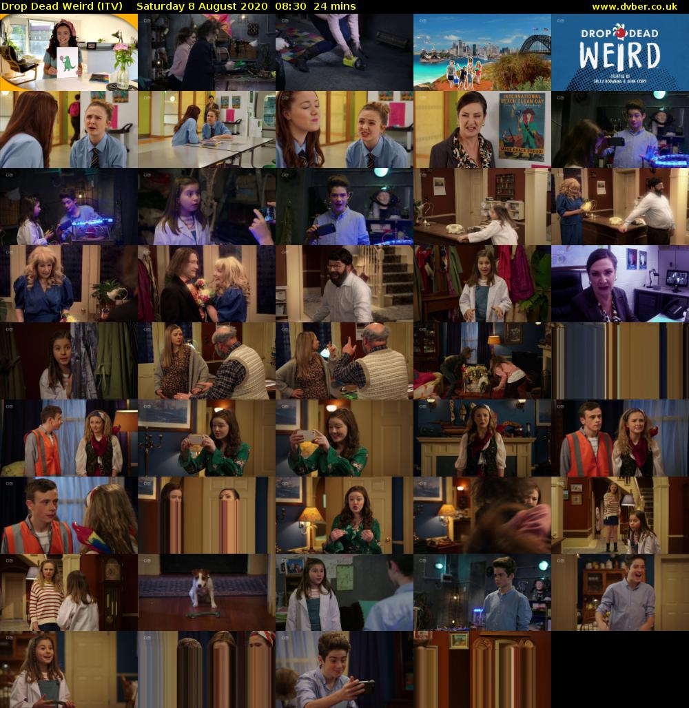Drop Dead Weird (ITV) Saturday 8 August 2020 08:30 - 08:54