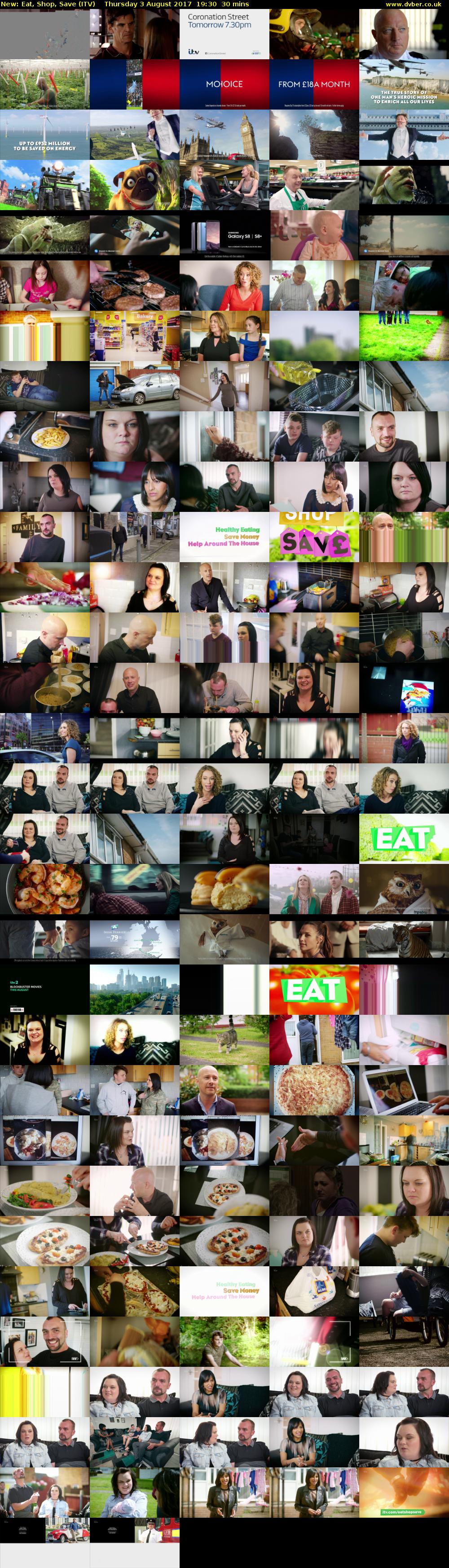 Eat, Shop, Save (ITV) Thursday 3 August 2017 19:30 - 20:00