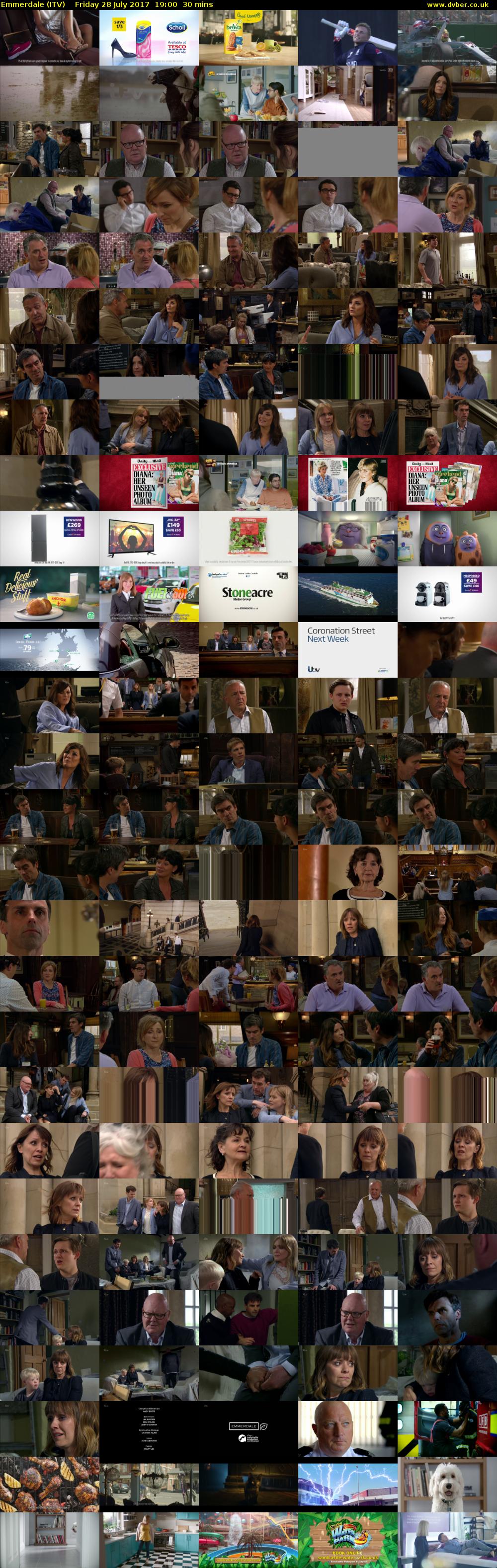 Emmerdale (ITV) Friday 28 July 2017 19:00 - 19:30