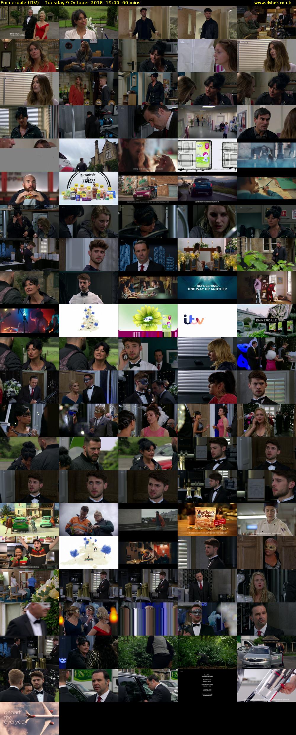 Emmerdale (ITV) Tuesday 9 October 2018 19:00 - 20:00