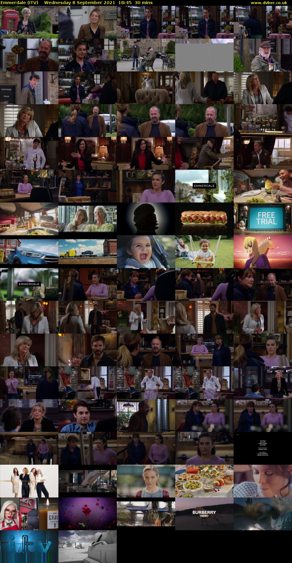 Emmerdale (ITV) Wednesday 8 September 2021 18:45 - 19:15