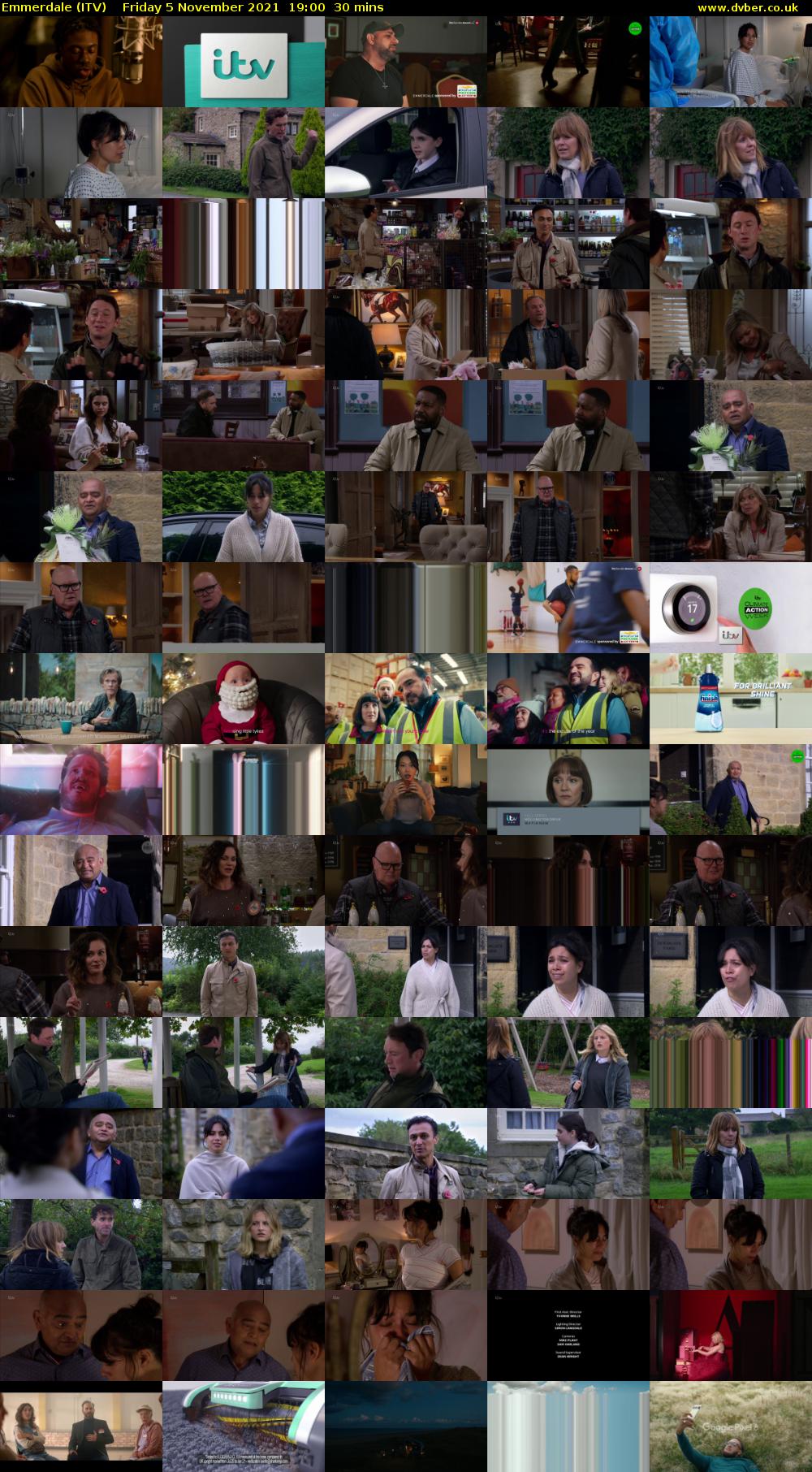 Emmerdale (ITV) Friday 5 November 2021 19:00 - 19:30