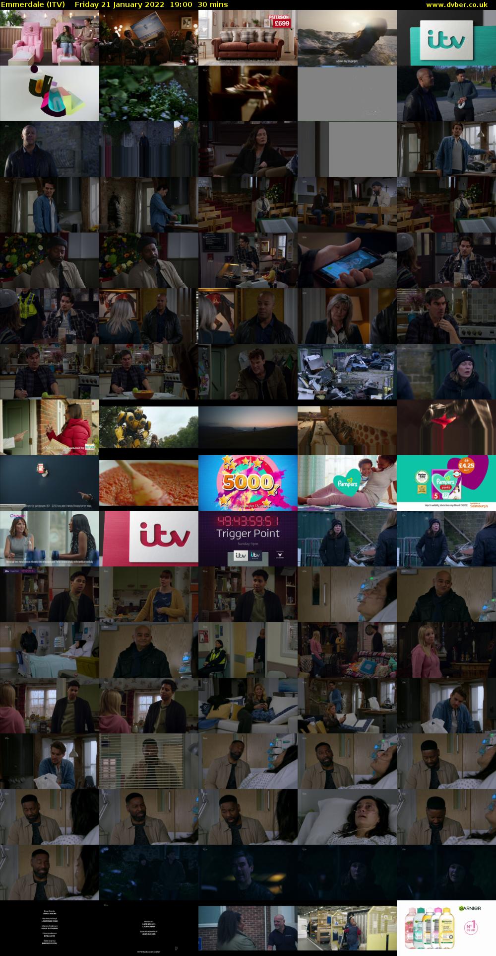 Emmerdale (ITV) Friday 21 January 2022 19:00 - 19:30