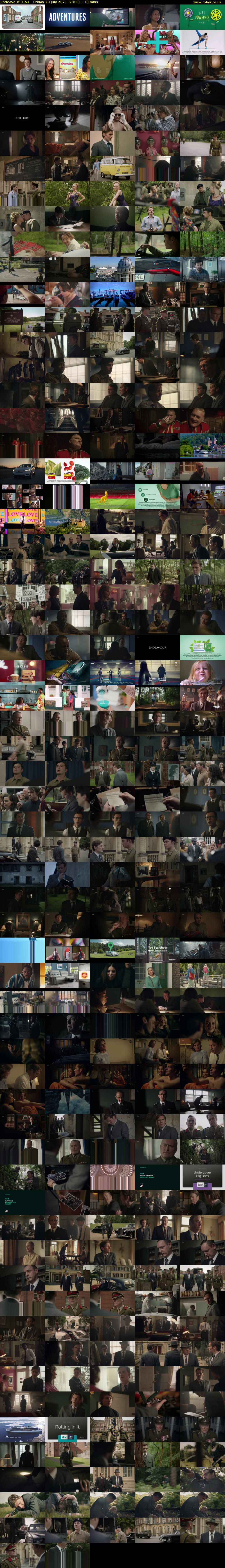 Endeavour (ITV) Friday 23 July 2021 20:30 - 22:20