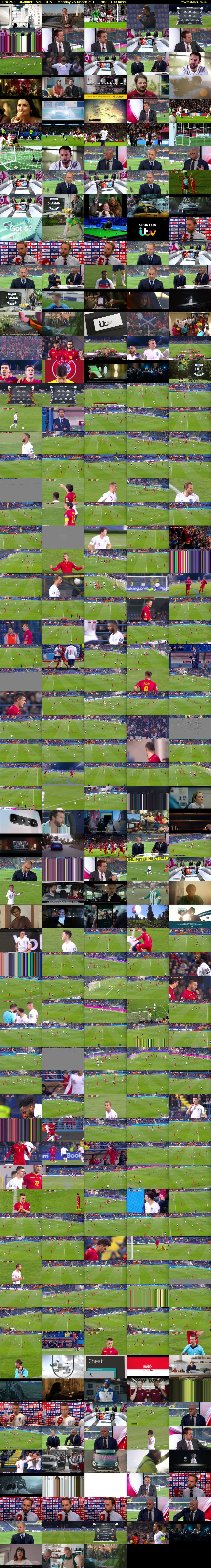 Euro 2020 Qualifier Live:... (ITV) Monday 25 March 2019 19:00 - 22:00