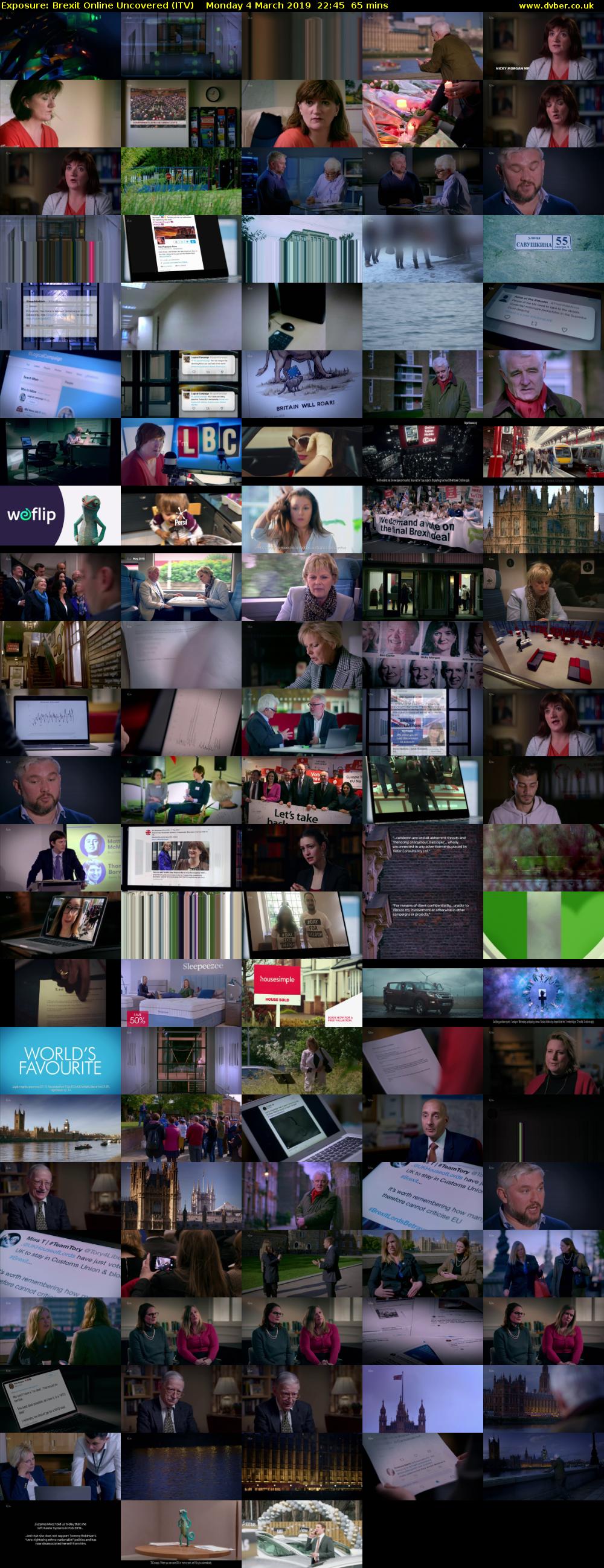 Exposure: Brexit Online Uncovered (ITV) Monday 4 March 2019 22:45 - 23:50
