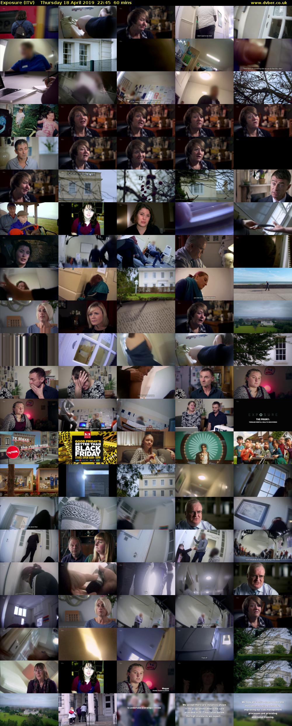 Exposure (ITV) Thursday 18 April 2019 22:45 - 23:45