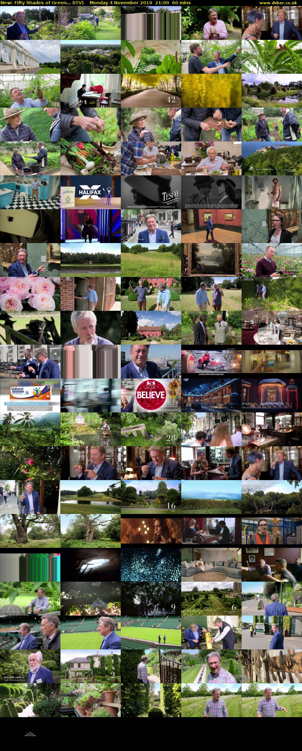 Fifty Shades of Green... (ITV) Monday 4 November 2019 21:00 - 22:00