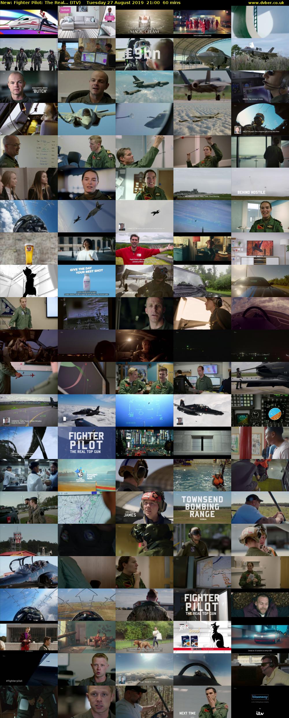 Fighter Pilot: The Real... (ITV) Tuesday 27 August 2019 21:00 - 22:00