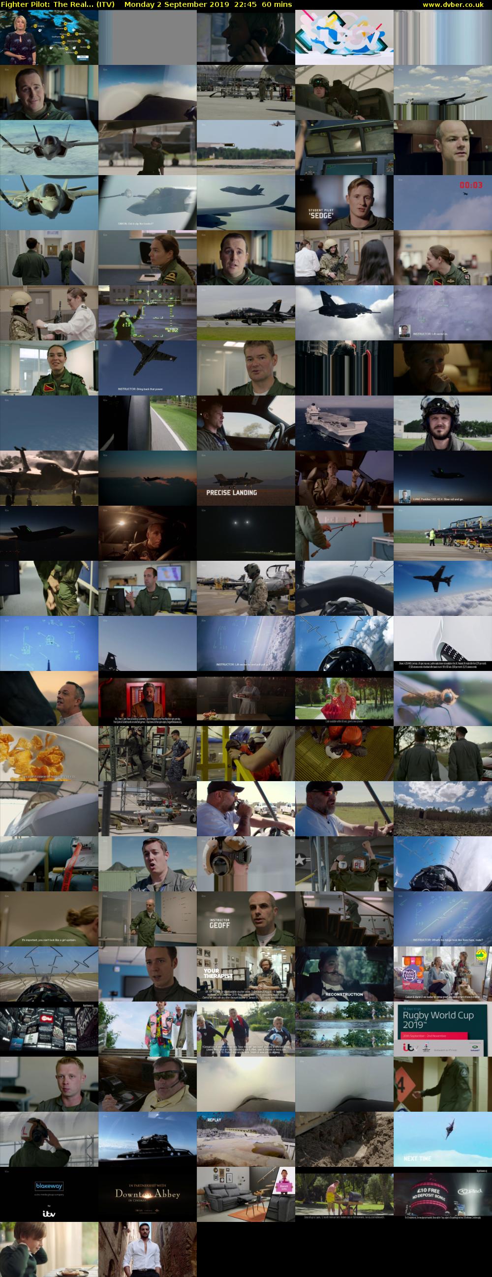 Fighter Pilot: The Real... (ITV) Monday 2 September 2019 22:45 - 23:45