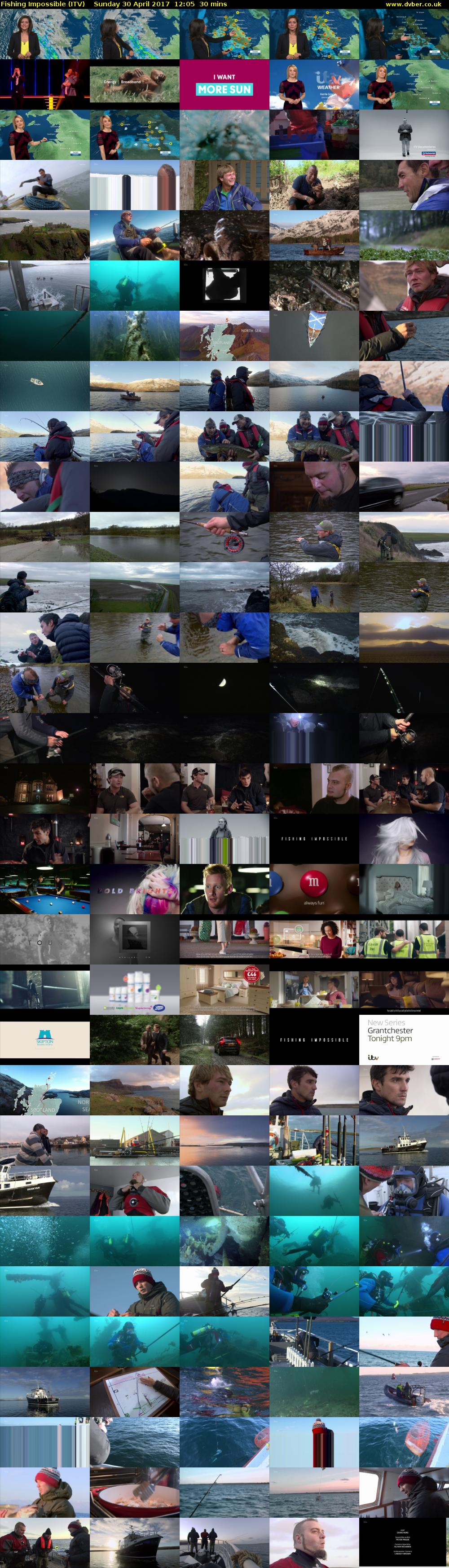 Fishing Impossible (ITV) Sunday 30 April 2017 12:05 - 12:35