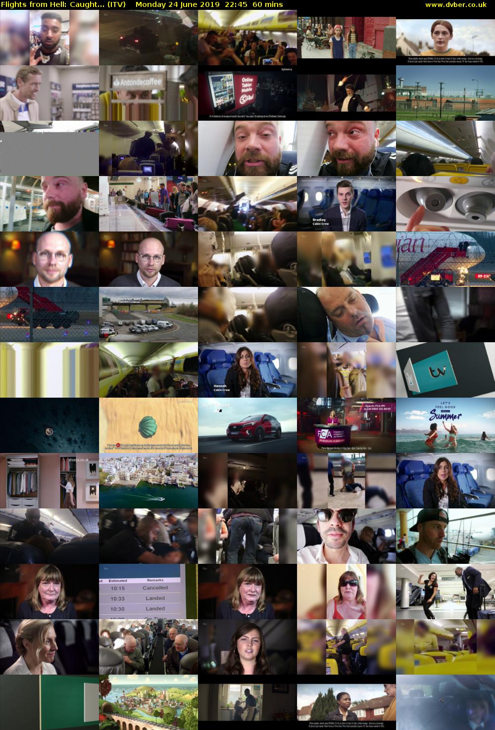 Flights from Hell: Caught... (ITV) Monday 24 June 2019 22:45 - 23:45