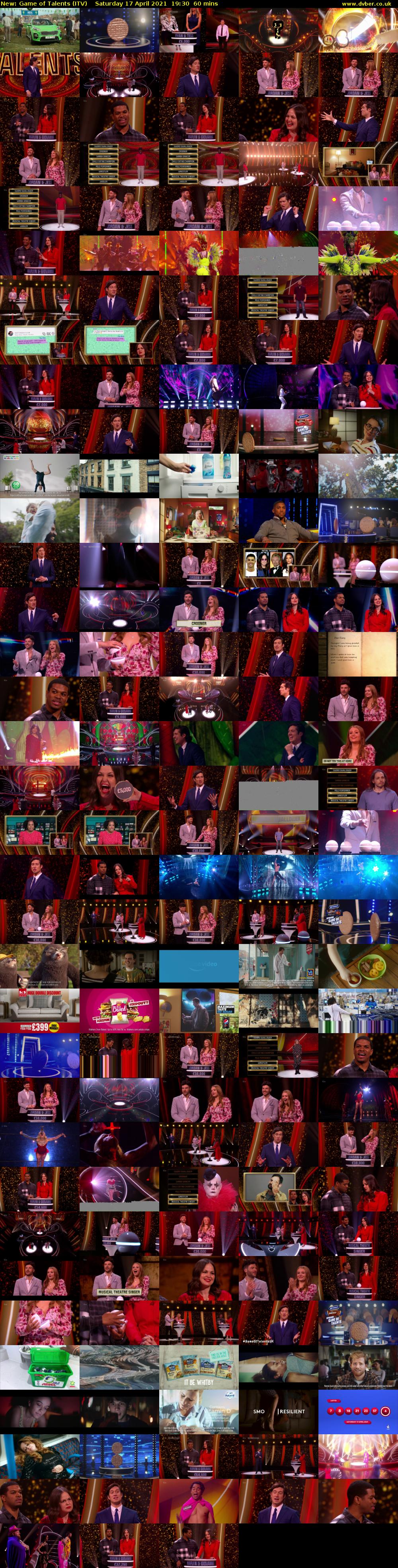 Game of Talents (ITV) Saturday 17 April 2021 19:30 - 20:30