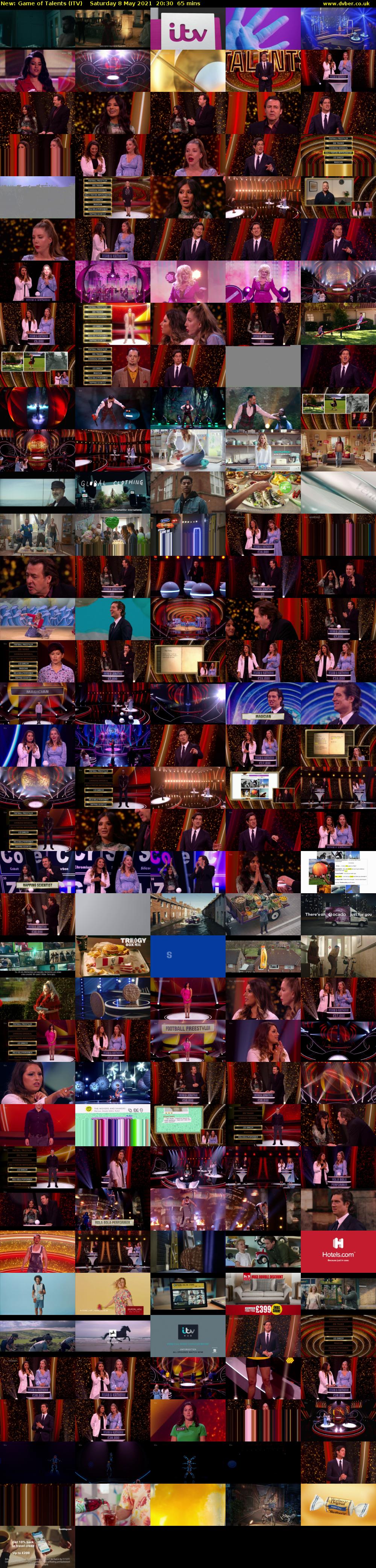 Game of Talents (ITV) Saturday 8 May 2021 20:30 - 21:35