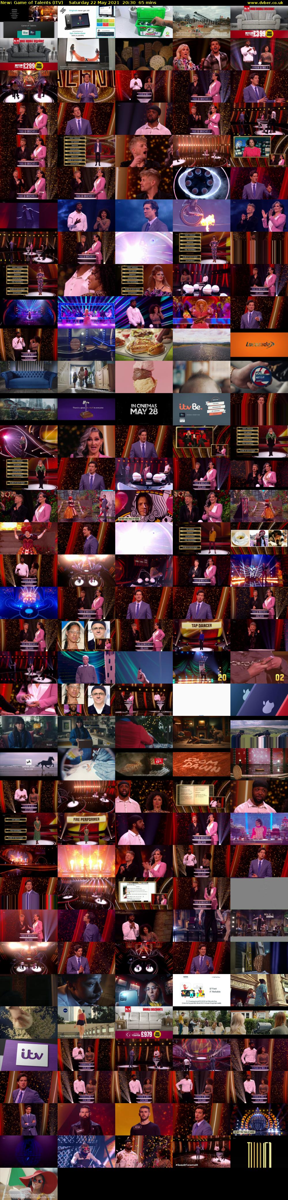 Game of Talents (ITV) Saturday 22 May 2021 20:30 - 21:35