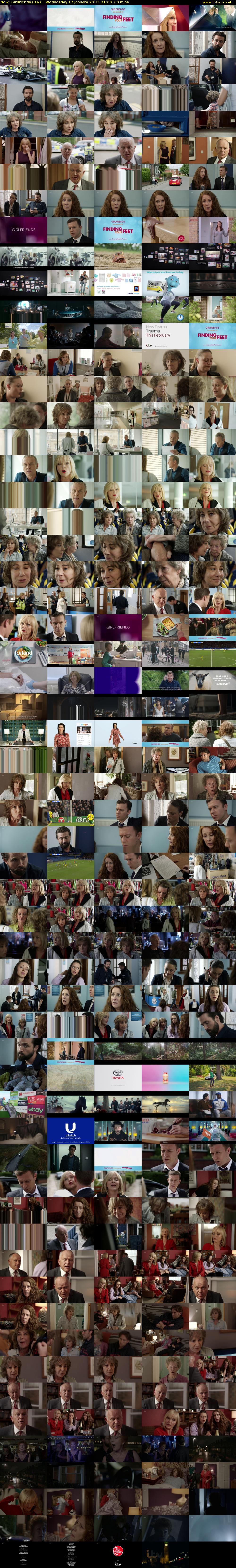 Girlfriends (ITV) Wednesday 17 January 2018 21:00 - 22:00