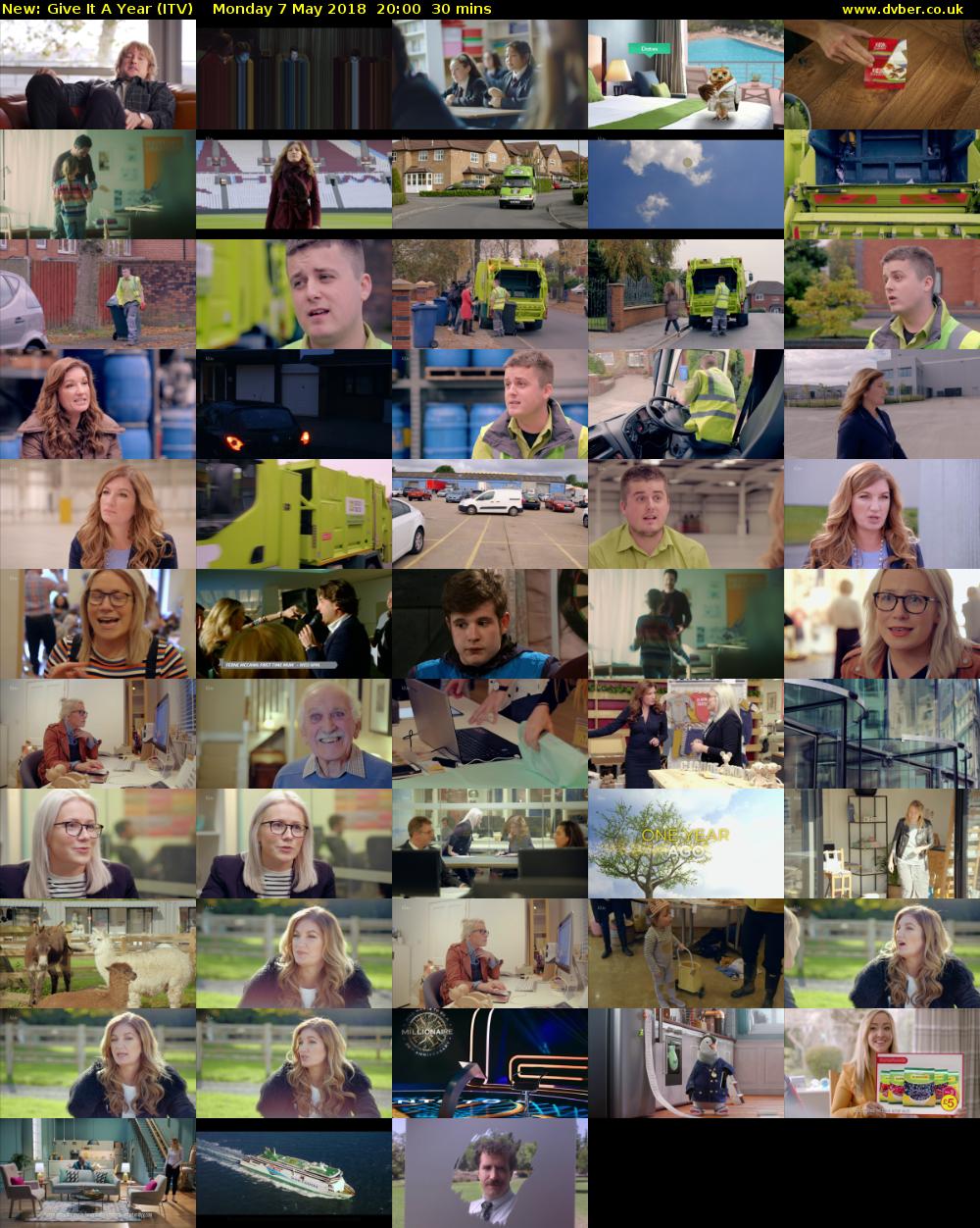 Give It A Year (ITV) Monday 7 May 2018 20:00 - 20:30