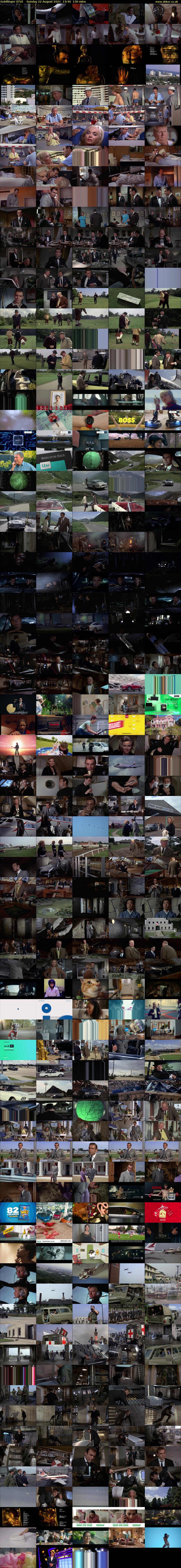 Goldfinger (ITV) Sunday 22 August 2021 13:40 - 15:50