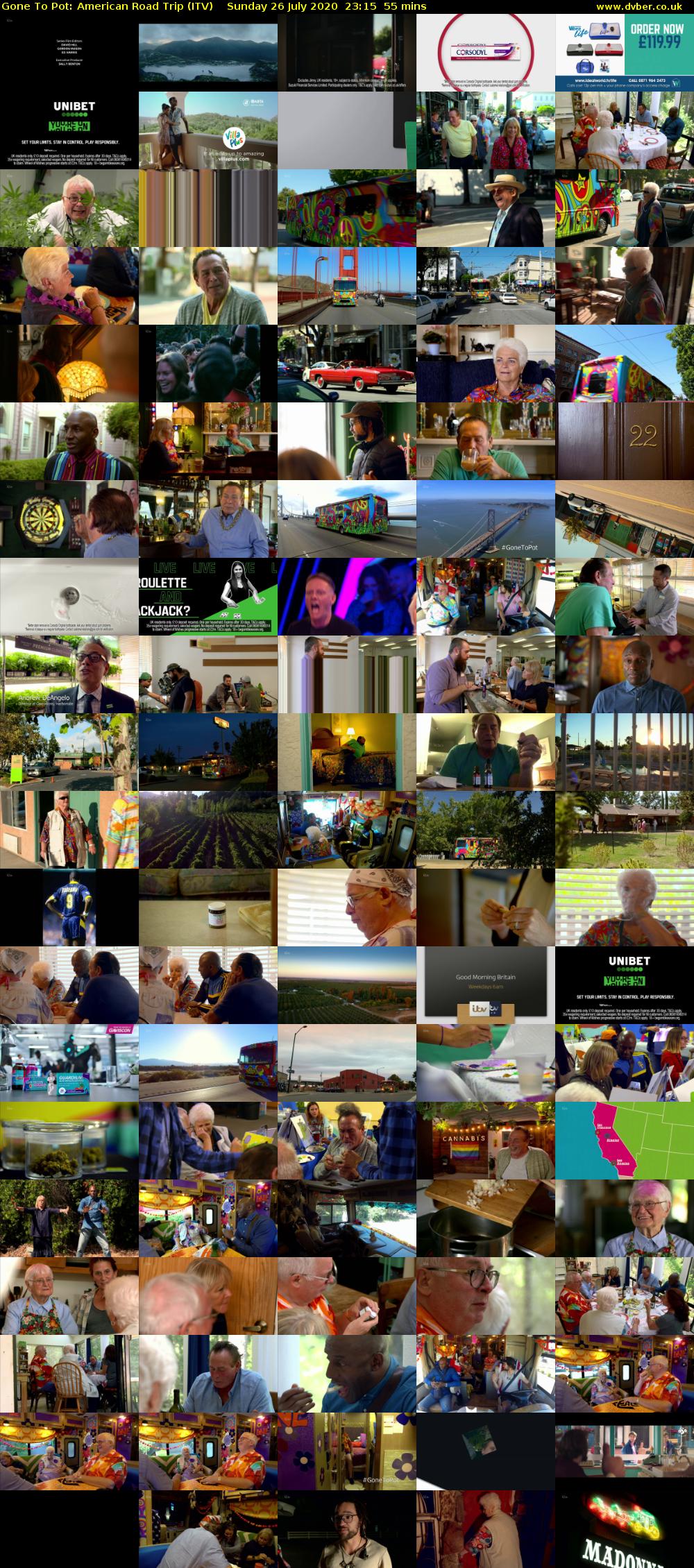 Gone To Pot: American Road Trip (ITV) Sunday 26 July 2020 23:15 - 00:10