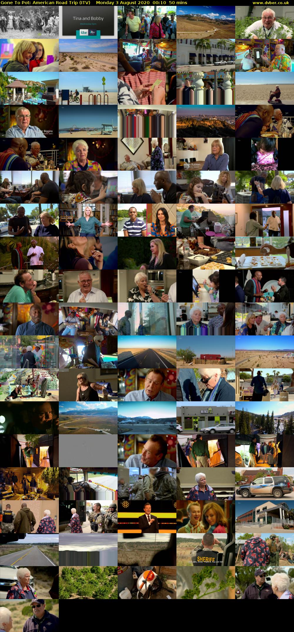 Gone To Pot: American Road Trip (ITV) Monday 3 August 2020 00:10 - 01:00