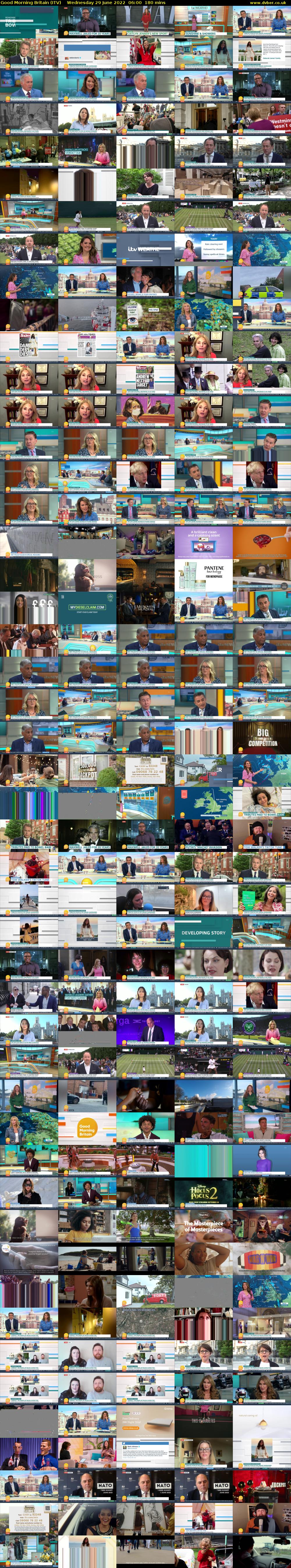 Good Morning Britain (ITV) Wednesday 29 June 2022 06:00 - 09:00