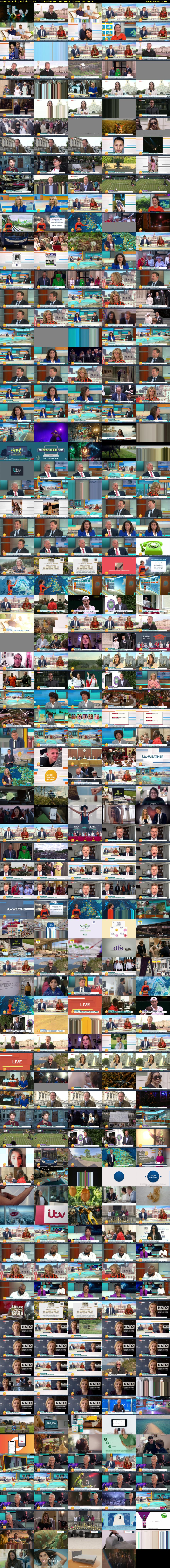 Good Morning Britain (ITV) Thursday 30 June 2022 06:00 - 09:00