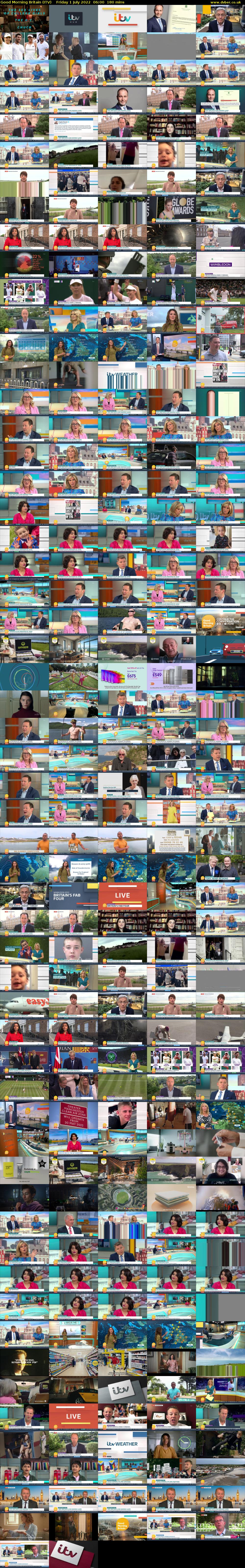 Good Morning Britain (ITV) Friday 1 July 2022 06:00 - 09:00