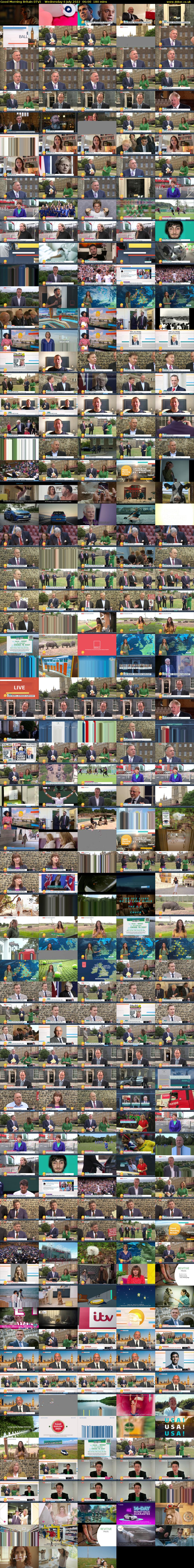 Good Morning Britain (ITV) Wednesday 6 July 2022 06:00 - 09:00
