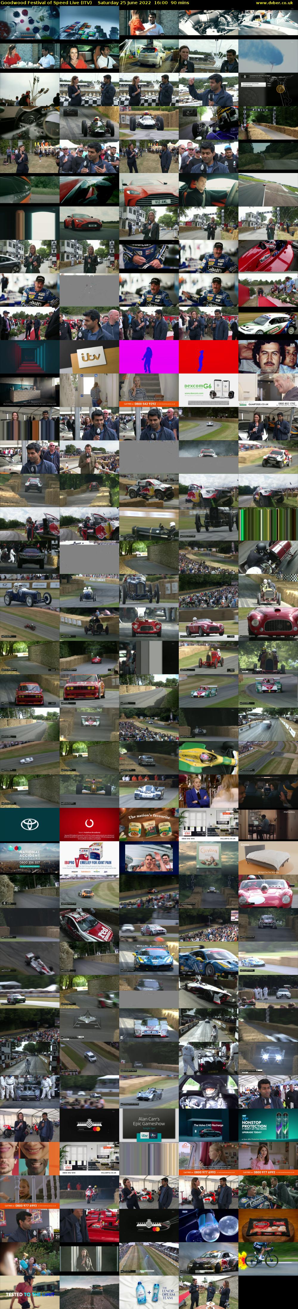 Goodwood Festival of Speed Live (ITV) Saturday 25 June 2022 16:00 - 17:30