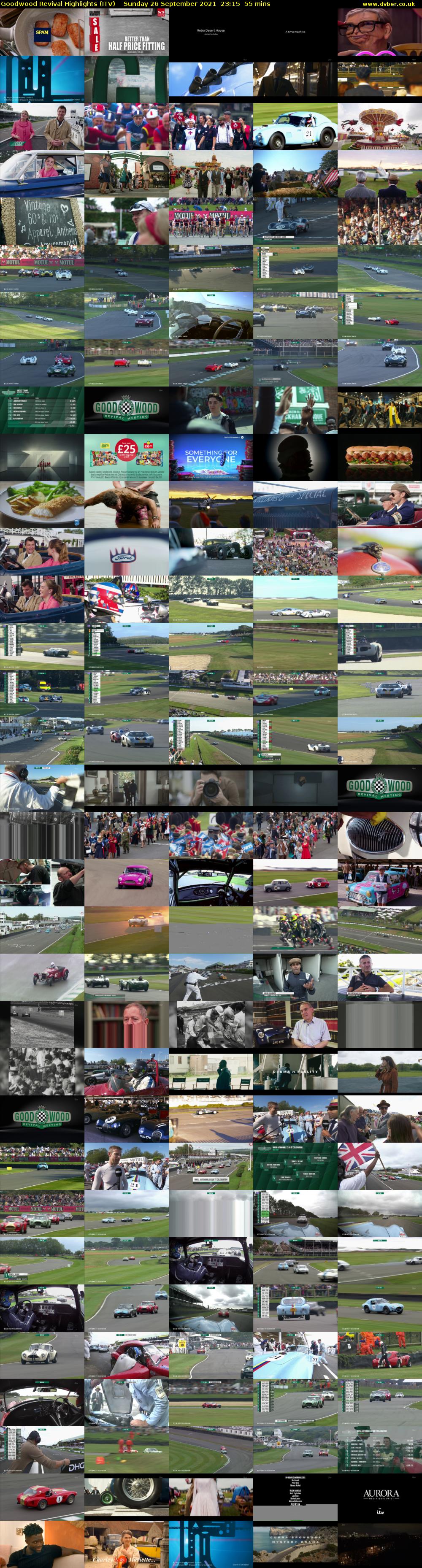 Goodwood Revival Highlights (ITV) Sunday 26 September 2021 23:15 - 00:10