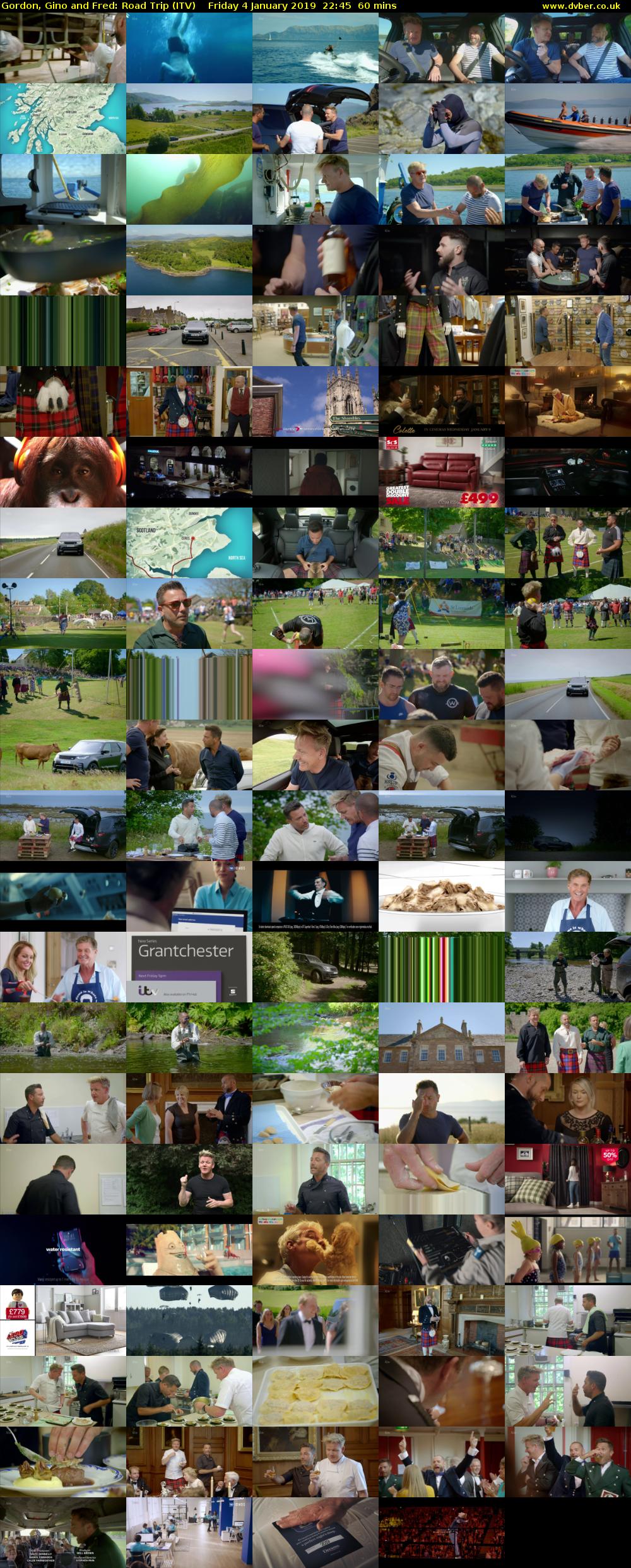 Gordon, Gino and Fred: Road Trip (ITV) Friday 4 January 2019 22:45 - 23:45