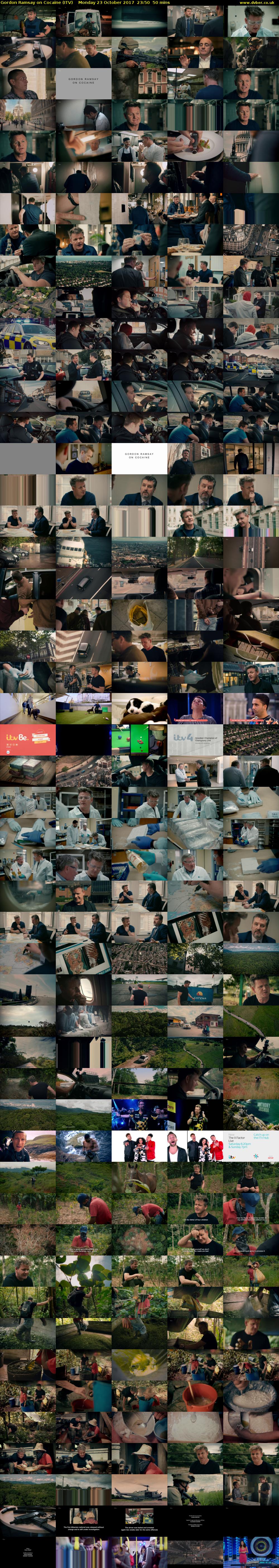 Gordon Ramsay on Cocaine (ITV) Monday 23 October 2017 23:50 - 00:40