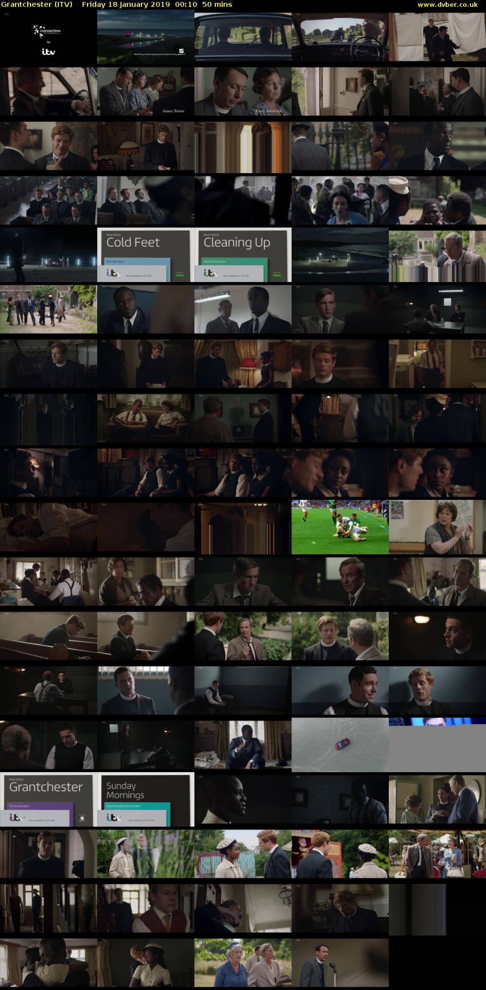 Grantchester (ITV) Friday 18 January 2019 00:10 - 01:00