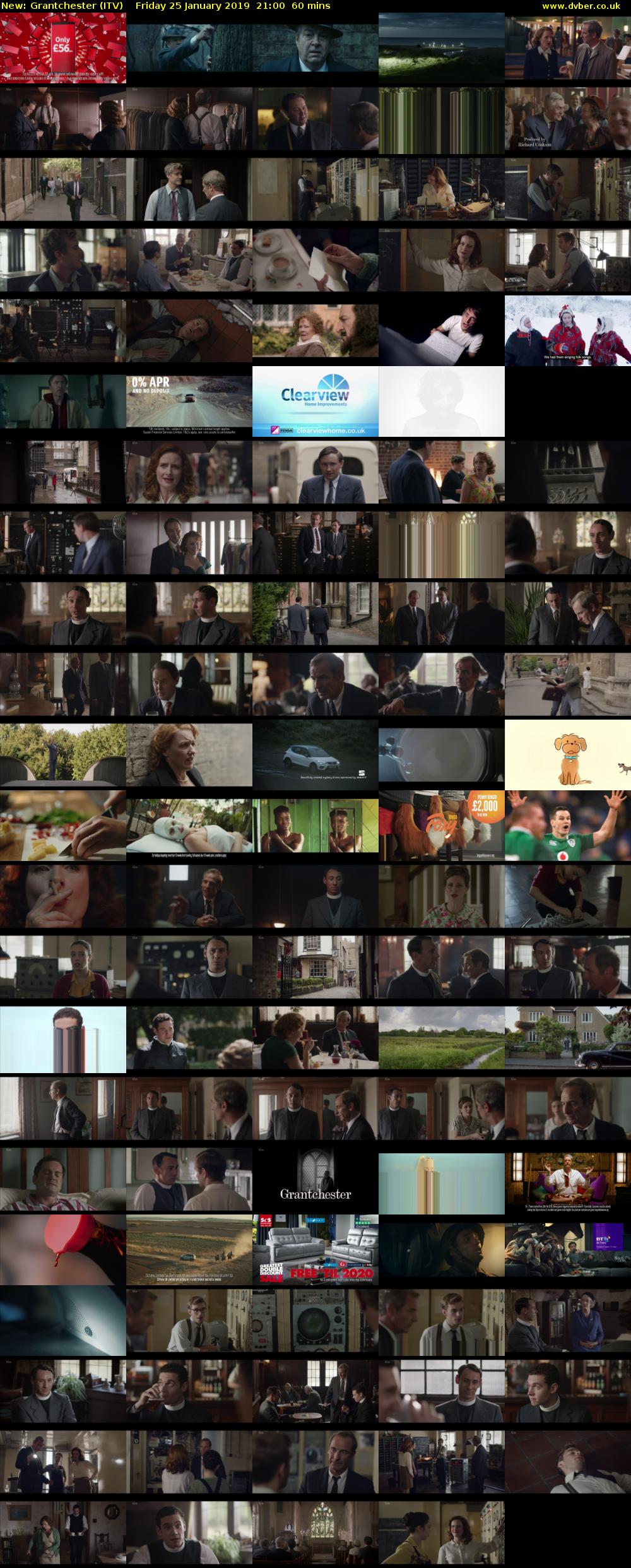 Grantchester (ITV) Friday 25 January 2019 21:00 - 22:00