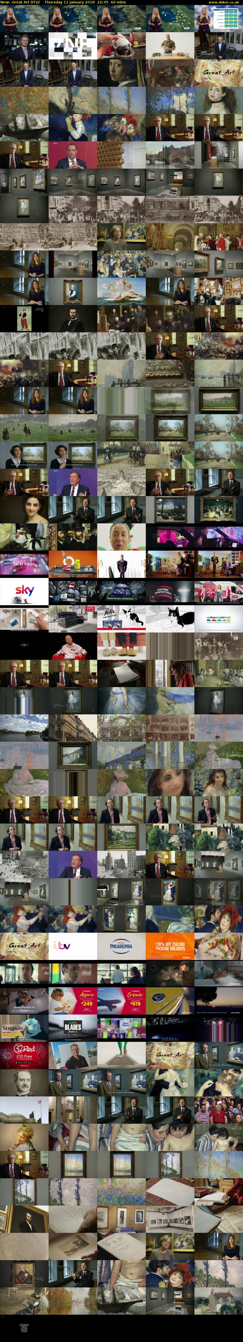 Great Art (ITV) Thursday 11 January 2018 22:45 - 23:45