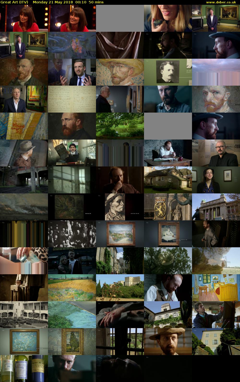 Great Art (ITV) Monday 21 May 2018 00:10 - 01:00
