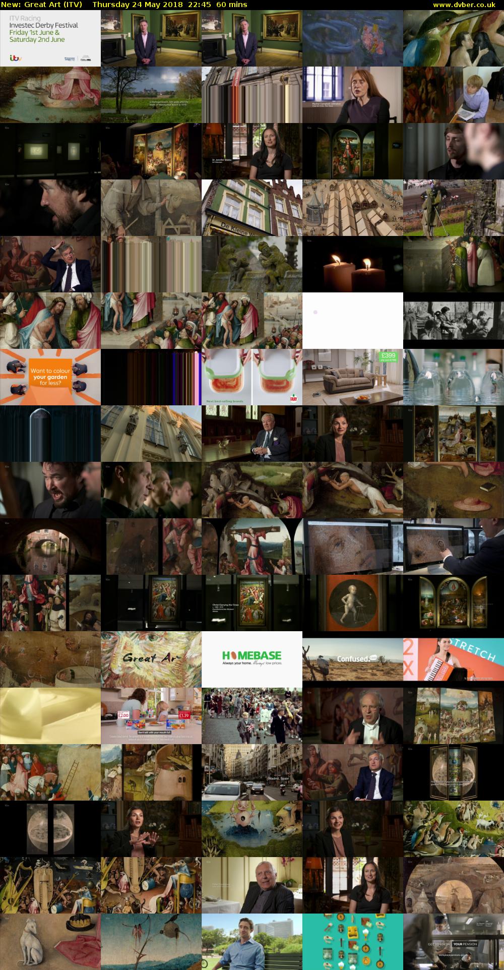Great Art (ITV) Thursday 24 May 2018 22:45 - 23:45