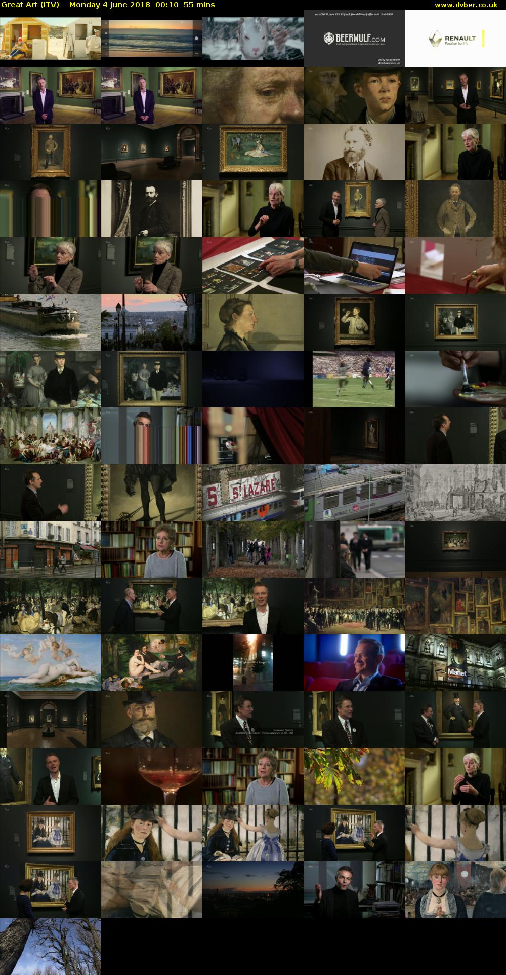 Great Art (ITV) Monday 4 June 2018 00:10 - 01:05