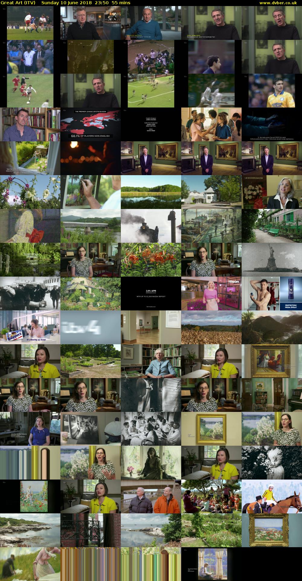Great Art (ITV) Sunday 10 June 2018 23:50 - 00:45
