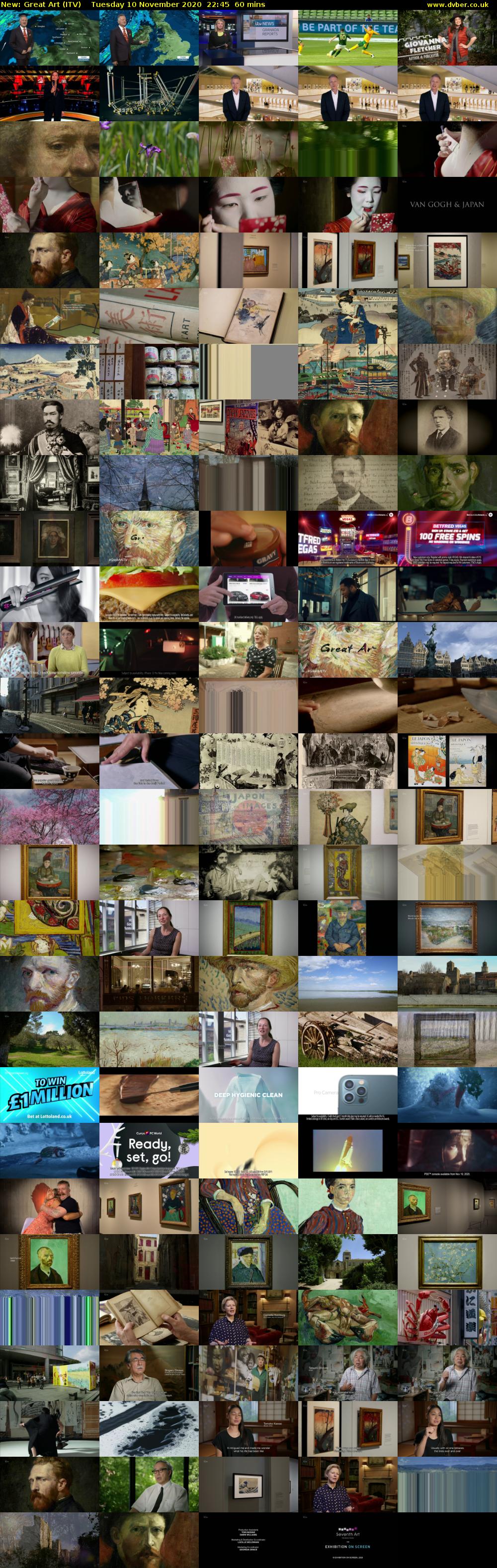Great Art (ITV) Tuesday 10 November 2020 22:45 - 23:45