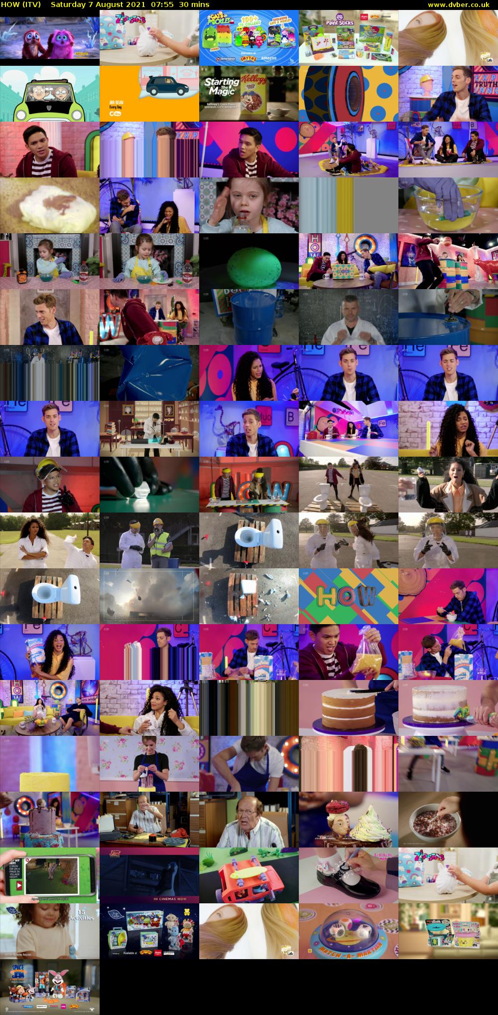HOW (ITV) Saturday 7 August 2021 07:55 - 08:25