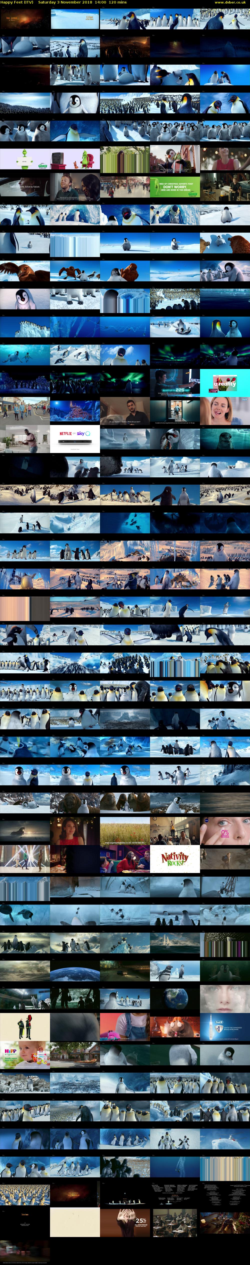 Happy Feet (ITV) Saturday 3 November 2018 14:00 - 16:00