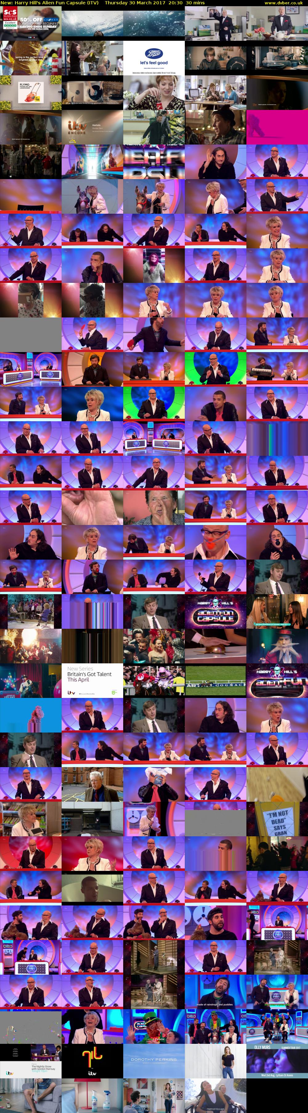 Harry Hill's Alien Fun Capsule (ITV) Thursday 30 March 2017 20:30 - 21:00