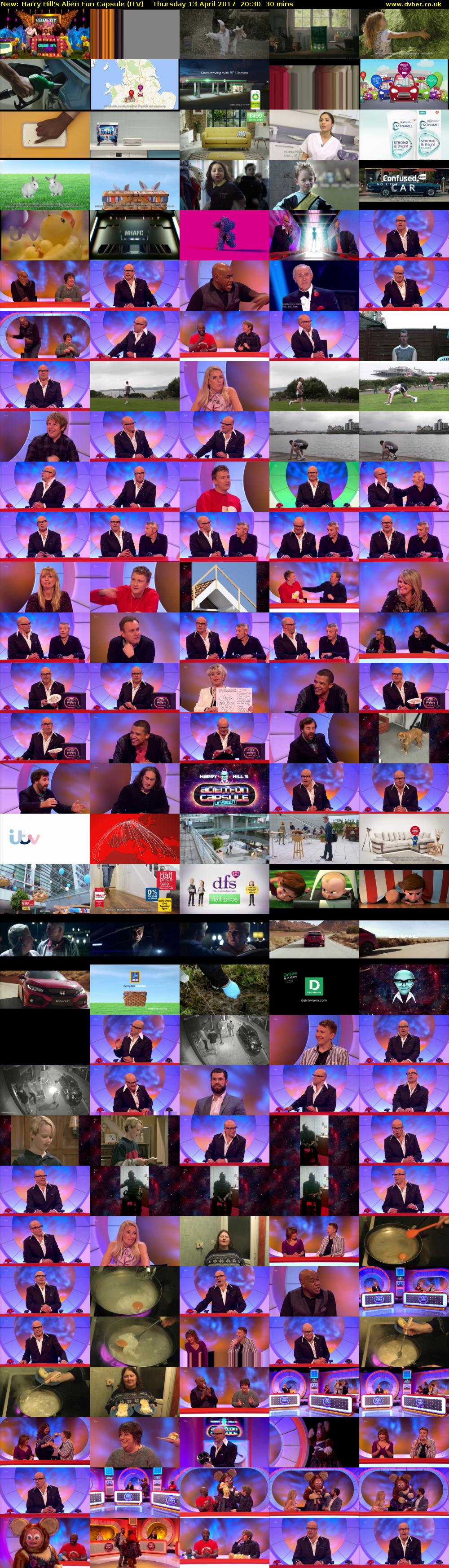 Harry Hill's Alien Fun Capsule (ITV) Thursday 13 April 2017 20:30 - 21:00