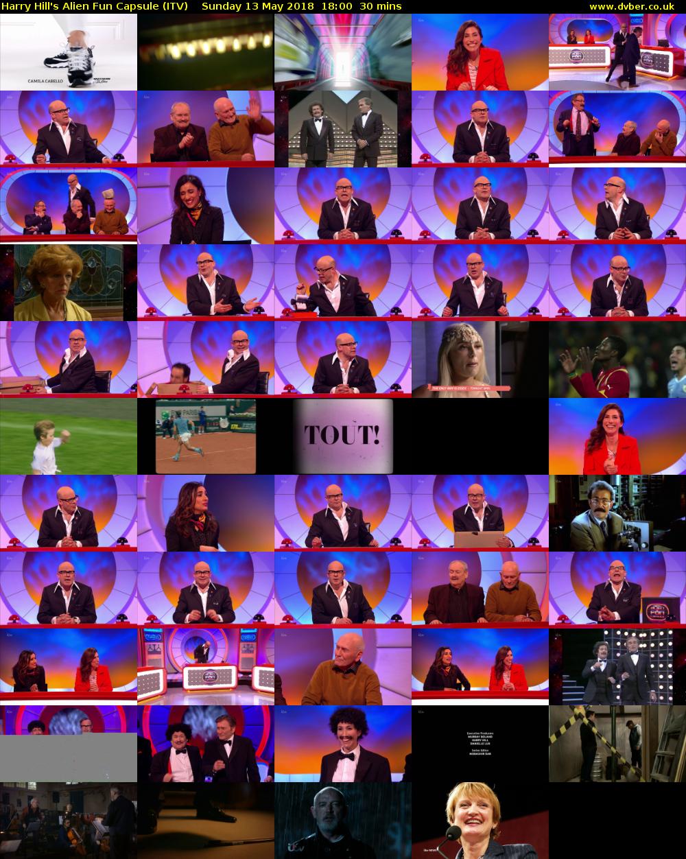 Harry Hill's Alien Fun Capsule (ITV) Sunday 13 May 2018 18:00 - 18:30