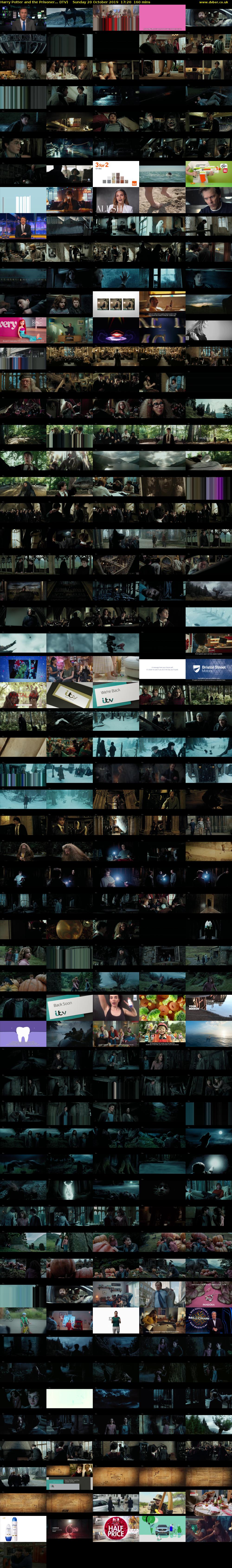 Harry Potter and the Prisoner... (ITV) Sunday 20 October 2019 17:20 - 20:00