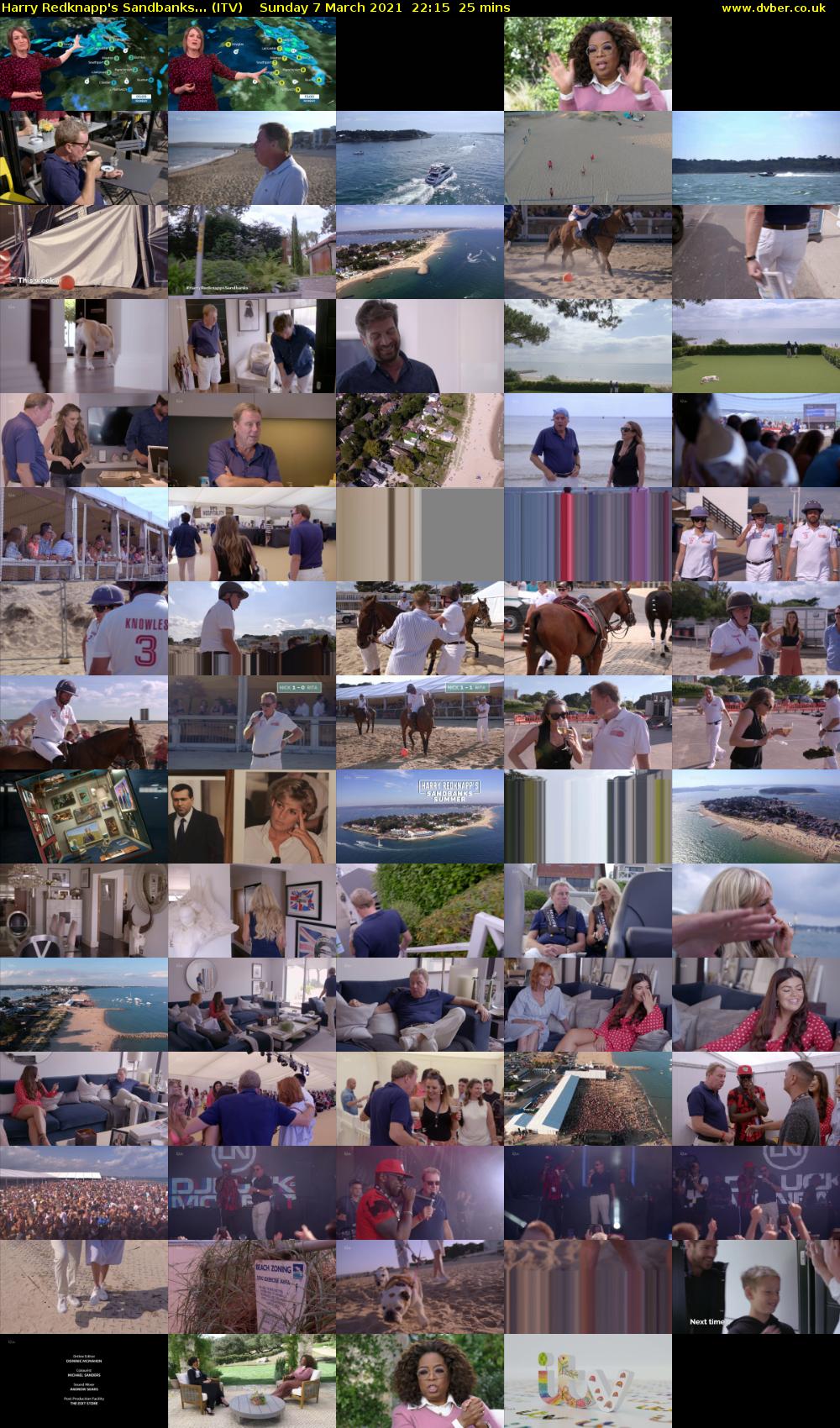 Harry Redknapp's Sandbanks... (ITV) Sunday 7 March 2021 22:15 - 22:40