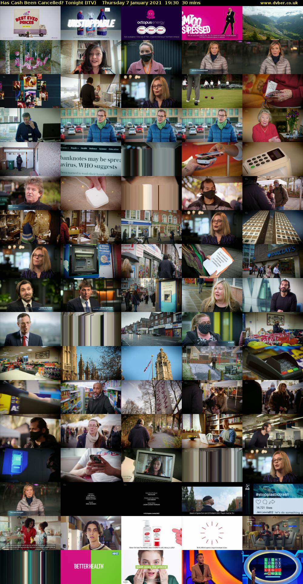 Has Cash Been Cancelled? Tonight (ITV) Thursday 7 January 2021 19:30 - 20:00